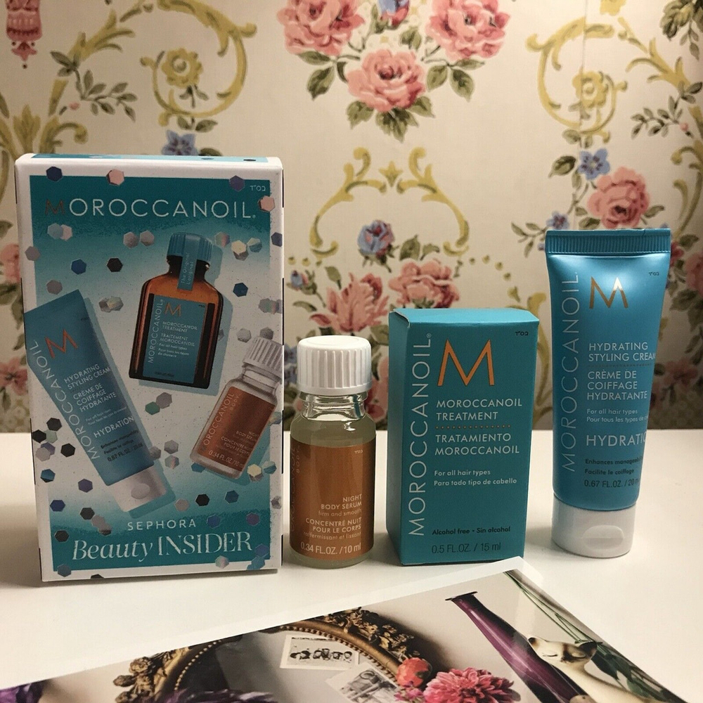 SEPHORA BEAUTY INSIDER MOROCCAN OILS BIRTHDAY - Set Of 3 NEW